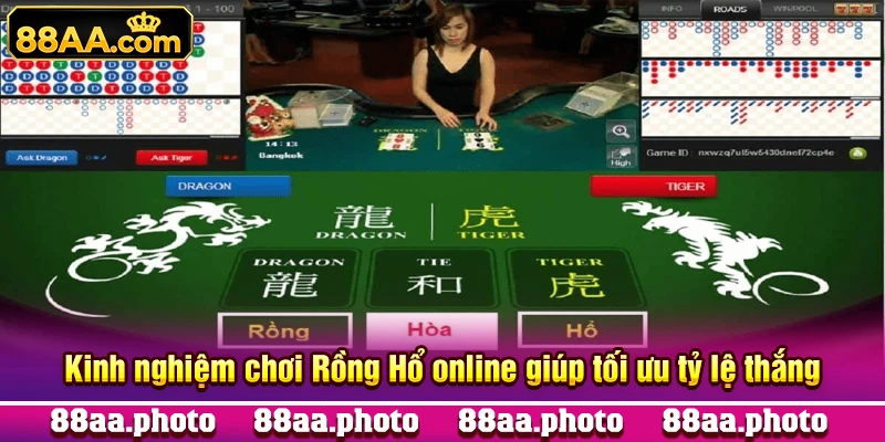 Kinh nghiệm chơi Rồng Hổ online giúp tối ưu tỷ lệ thắng