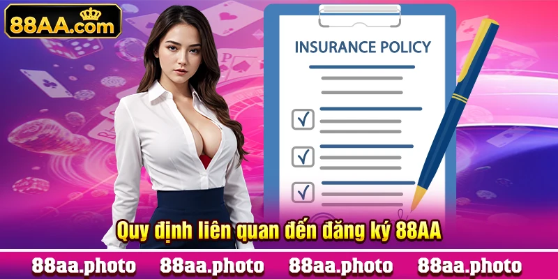 Quy định liên quan đến đăng ký 88AA